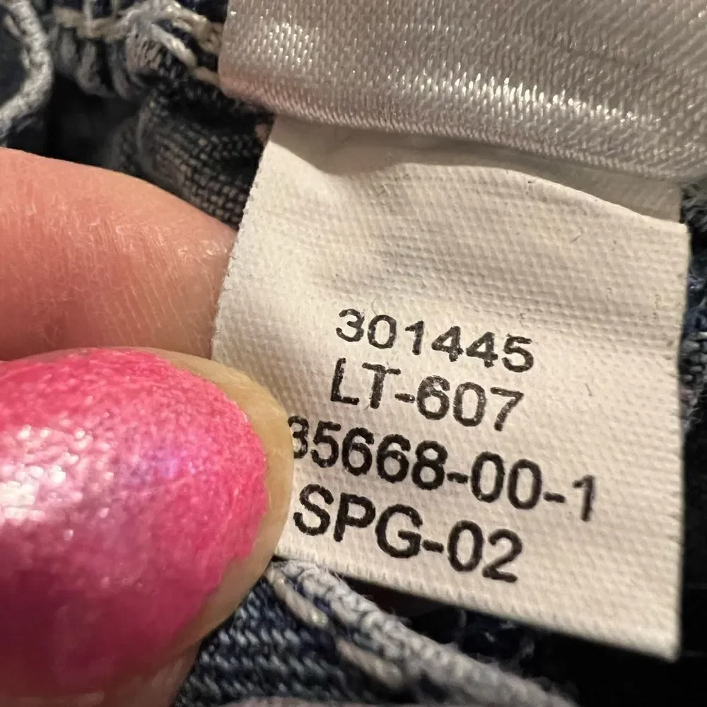 Old Navy girls embroidered jeans size 3T